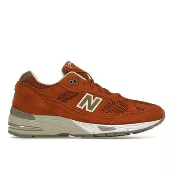 New Balance 991 Сделано в Англии Eastern Spices Мужские кроссовки Оранжевый Белый M991SE 42