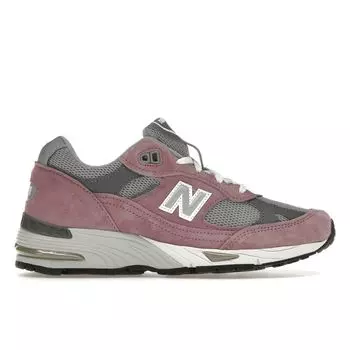 New Balance 991v1 Made in England Wistful Mauve Женские кроссовки Pink Alloy Smoked-Pearl W991PGG 37