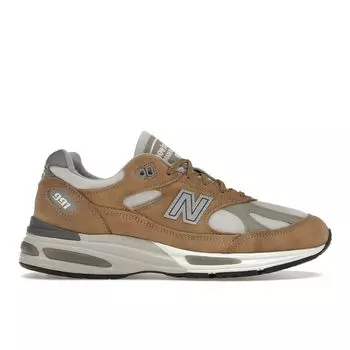 New Balance 991v2 Сделано в Англии Coco Mocca Мужские кроссовки Коричневые U991TB2 44