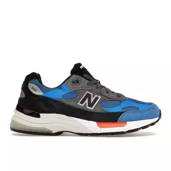 New Balance 992 Сделано в США Синие Серые Мужские Кроссовки Черные M992CP 40