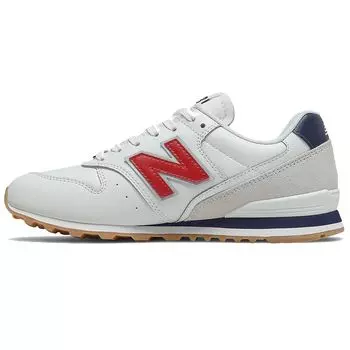New Balance 996 Бело-красно-темно-синие женские кроссовки Team-Red WL996FPK 39