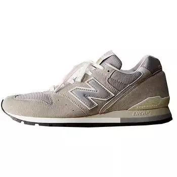 New Balance 996 Сделано в Японии Серые кроссовки унисекс Белые Черные M996JP 37.5