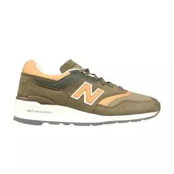 New Balance 997 Made In USA Distinct Мужские кроссовки Зелено-Оливковый Тан M997DCS