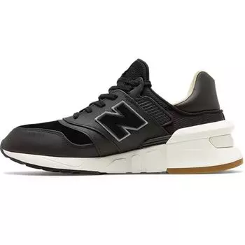New Balance 997S Черные кроссовки унисекс из сафьяновой кожи Sea-Salt MS997RB