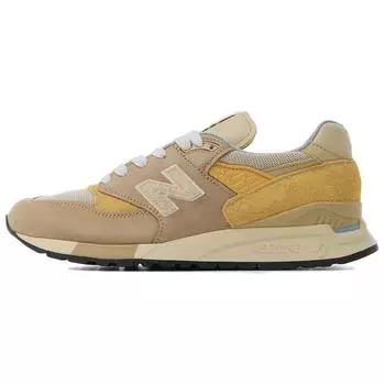 New Balance 998 Сделано в США Кроссовки унисекс из песчаника цвета индейки, загар U998IC 45