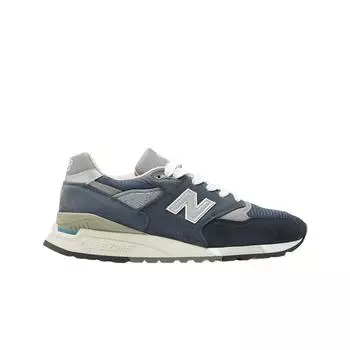 New Balance 998 Сделано в США Темно-серые мужские кроссовки U998NV