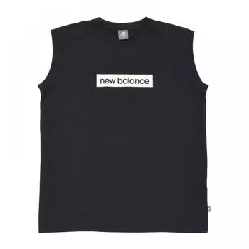 New Balance Amt45713 Bk безрукавный рашгард Bk черный S