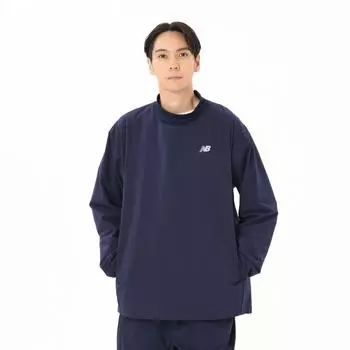 New Balance Amt45724 Tnv Performance Тканый эластичный воротник с воротником-стойкой Tnv Team Navy S