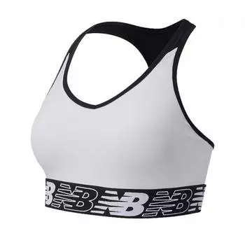 New Balance Awb11034 Женский укороченный топ-бюстгальтер S Nb Face SportS Nbn9b4S032 Wh 85