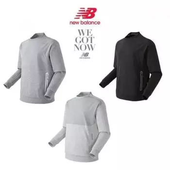 New Balance Basic Logo Pocket Sweatshirt Long Sleeve Tee Nbncc41311 Grey/95(M)