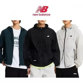 New Balance Базовый логотип, легкое лобовое стекло Nbnae21013 Black/95 (M)