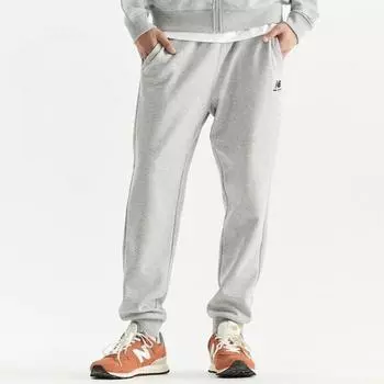 New Balance Брюки-джоггеры Half Club Auni Essential Nbmld31013 Ac melange gray/070