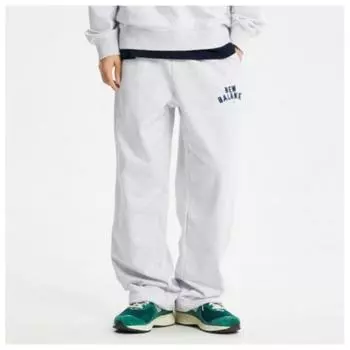 New Balance Брюки Rqk Nbmle11213 16 Широкие брюки для общественного спортивного клуба Gray series/80