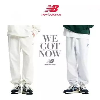 New Balance Brushed Loose Fit Jogger Training Pants Nbmld42923 light gray/75(S)