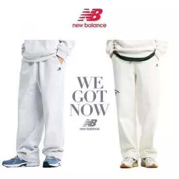 New Balance Brushed Straight Training Pants Nbmld41913 light gray/80(M)