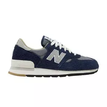 New Balance Carhartt WIP x 990v1 Сделано в США Sculpture Center Кроссовки унисекс Синие Темно-Темно-Стальные Серые M990CH1 44