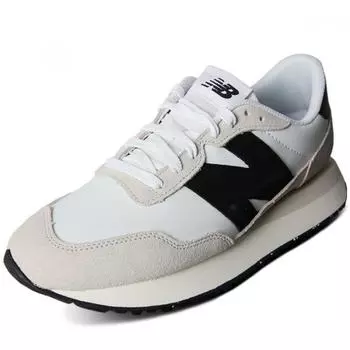 New Balance Casual Shoes Ms237sf White Black Unisex Sneakers MS237SF white black/225