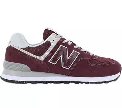 New Balance Classic 574 Core - Мужские кроссовки бордовый-красный ML574EVM ORIGINAL