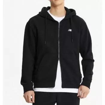 New Balance Classic Brushed Hoodie Zip Up Semi Over Union B1 Nbmde41113 1.NBMDE41113 19/S