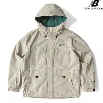 New Balance Club Nbnmc19043 Be Mountain Parka Публичная тренировочная куртка Ветровка 95