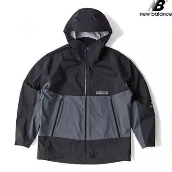 New Balance Club Nbnmc19053 Gr Lightweight 2.5 Layer Windparka Common Tray 95