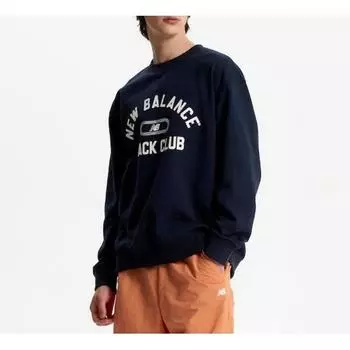 New Balance College Round Sweatshirt Semi Over B1 Nbncf21453 59 Ac 1.NBNCF21453 59 S