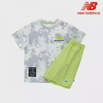 New Balance Детская футболка с коротким рукавом для серфинга Tie Dying Set Nk9ye2702u 10 110/size