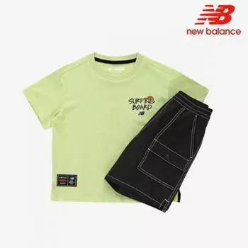 New Balance Детская футболка с коротким рукавом для серфинга, цветная, униформа Nk9ye2701u 41 110/size
