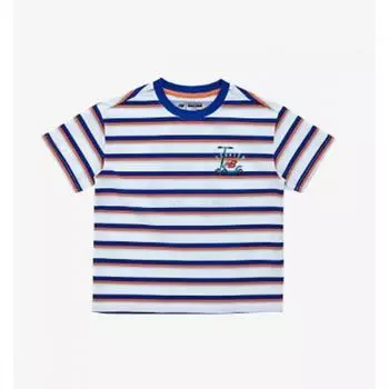 New Balance Детская полосатая футболка Sorona с коротким рукавом B1 Nk9ef2602u 50 1.NK9EF2602U 50 150