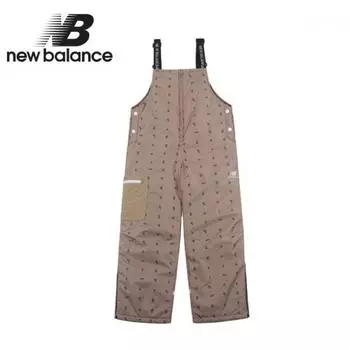 New Balance Детские однослойные утепленные брюки All In One бежевого цвета 150