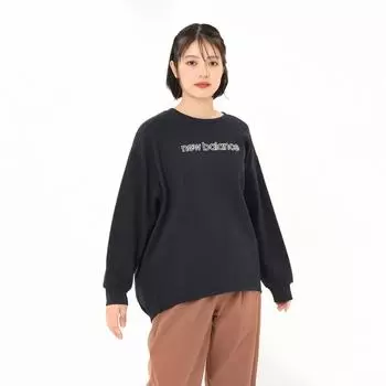 New Balance Double Face Round Tail Pullover Ecl Eclipse Awt45698 Ecl S