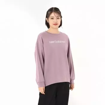 New Balance Double Face Round Tail свитер Icw Ice Wine Awt45698 Icw S