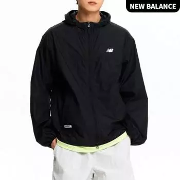 New Balance Essential Small Logo Windbreaker Nbnae21013 19 blacks/90