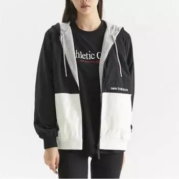 New Balance Essentials Двусторонний капюшон с застежкой-молнией Nbmdd31043 Ac melange gray/90