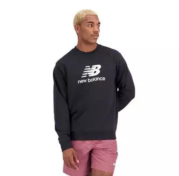 New Balance Essentials Stacked Logo French Terry Crewneck свитшот XL
