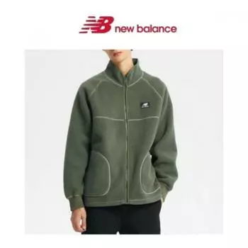 New Balance Флисовая кофта на молнии Nbmdd4s131 40 Single color/100(L)