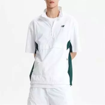New Balance Flying Lightweight Short Sleeve Anorak Unisex B1 Nbnaf21453 10 16 1.NBNAF21453 10/S