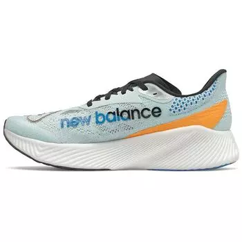 New Balance FuelCell RC Elite v2 Бледно-синие мужские кроссовки Темно-фиолетовые MRCELSV2