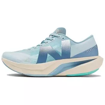 New Balance FuelCell Rebel v4 Quarry Heron Blue Женские кроссовки Quarry-Blue Chrome-Blue WFCXCH4 36.5