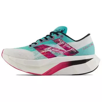New Balance FuelCell SuperComp Elite v4 TCS NYC Marathon женские кроссовки Teal Cyber-Jade White WRCELM4 36