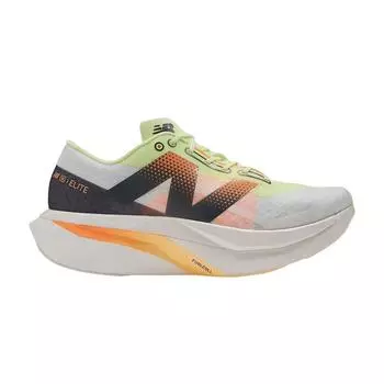 Мужские кроссовки New Balance FuelCell SuperComp Elite v4 White Lime Mango, отбеленные, лаймовые, светящиеся, Hot-Mango, MRCELLA4 40