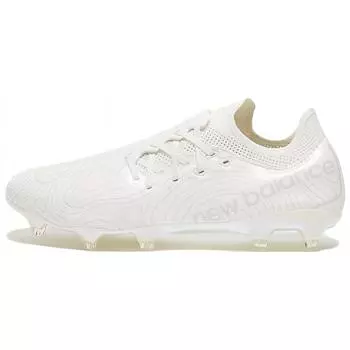 New Balance Furon V7 Comfortable Slip-On AG (Резиновые короткие шипы) Футбольные бутсы с искусственным покрытием, нескользящие, прочные, унисекс, белые SF1FWW7 40