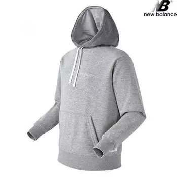 New Balance Футболка Club Nbn0c26091 Mg Essential с капюшоном и длинными рукавами 95