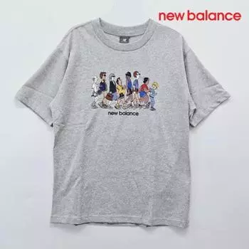 New Balance Футболка D24 NbneecS021 15 Uni Archive Work с коротким рукавом S FREE/L