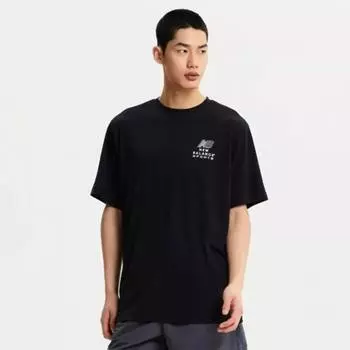 New Balance Футболка Half Club Public Basic Water с коротким рукавом Nbnee22613 19 90(S)