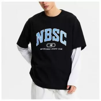 New Balance Футболка Kqj Nbnee22533 19 Common Nbsc Футболка с коротким рукавом Semi Ove Black series/100