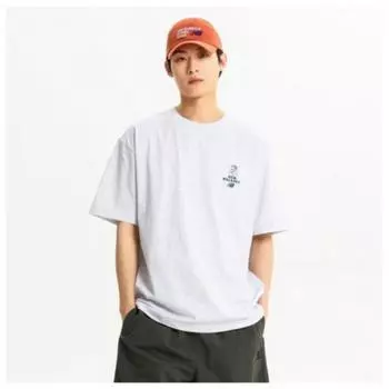 New Balance Футболка Lqj Nbnee21523 16 Uni Nb BOy BOstOn с коротким рукавом футболка O Gray series/100