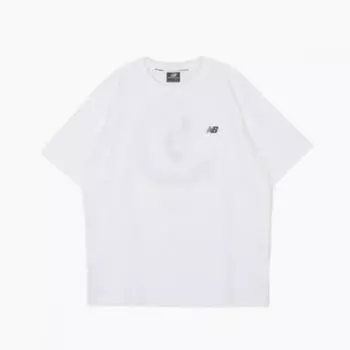 New Balance Футболка Lqj NbnefcO273 10 Uni Runners Club с коротким рукавом, полукруглая футболка 100