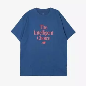 New Balance Футболка Nqj NbnefcOg21 50 Choice Lettering Футболка с коротким рукавом Semi O 100