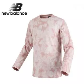 New Balance Футболка с длинным рукавом Dye Pink 95